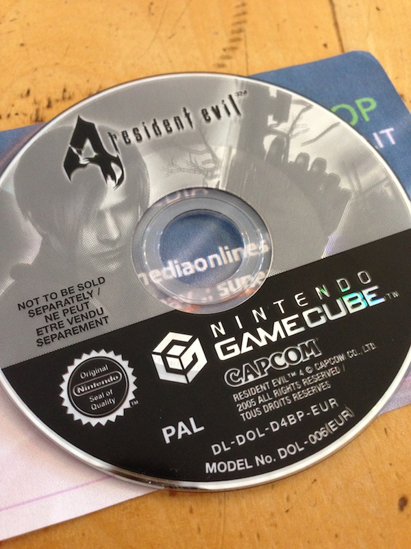 Resident Evil 4 Disc 2 Gamecube